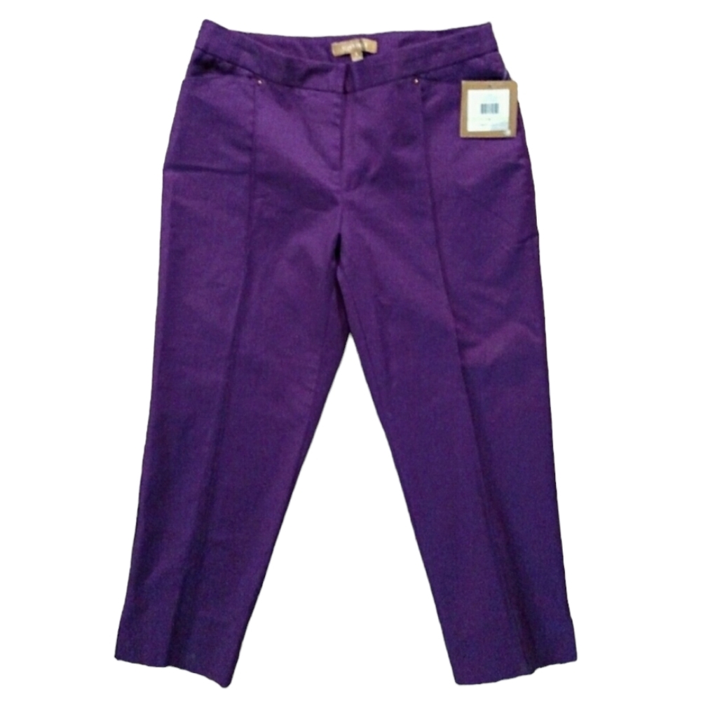 ELLEN TRACY Capris Pants Womens size 4 - Picture 1 of 3
